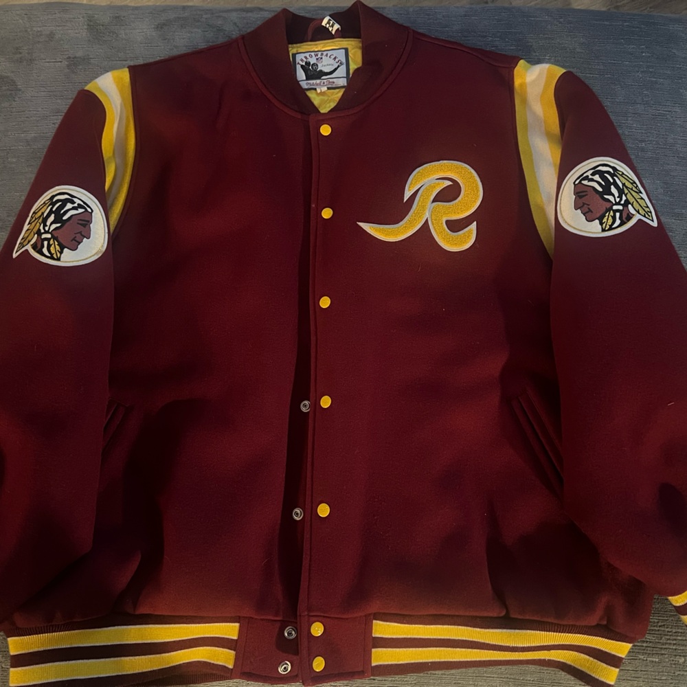 Rare Mitchell & Ness Washington Redskins Throwback Jacket (2005 NFL Collection)